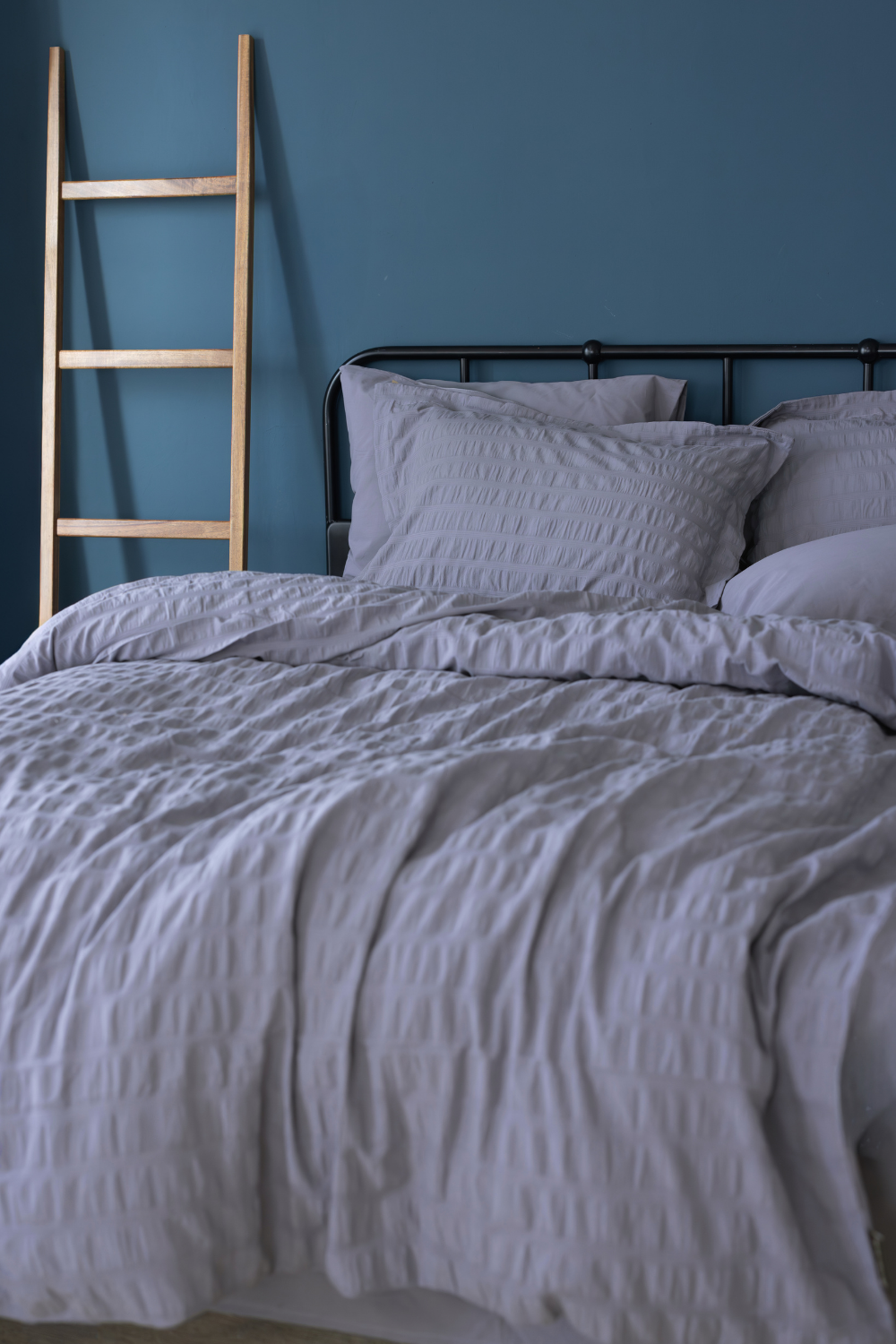 Arianna %100 Pamuk Stonewashed Çift Kişilik Nevresim Takımı Gri