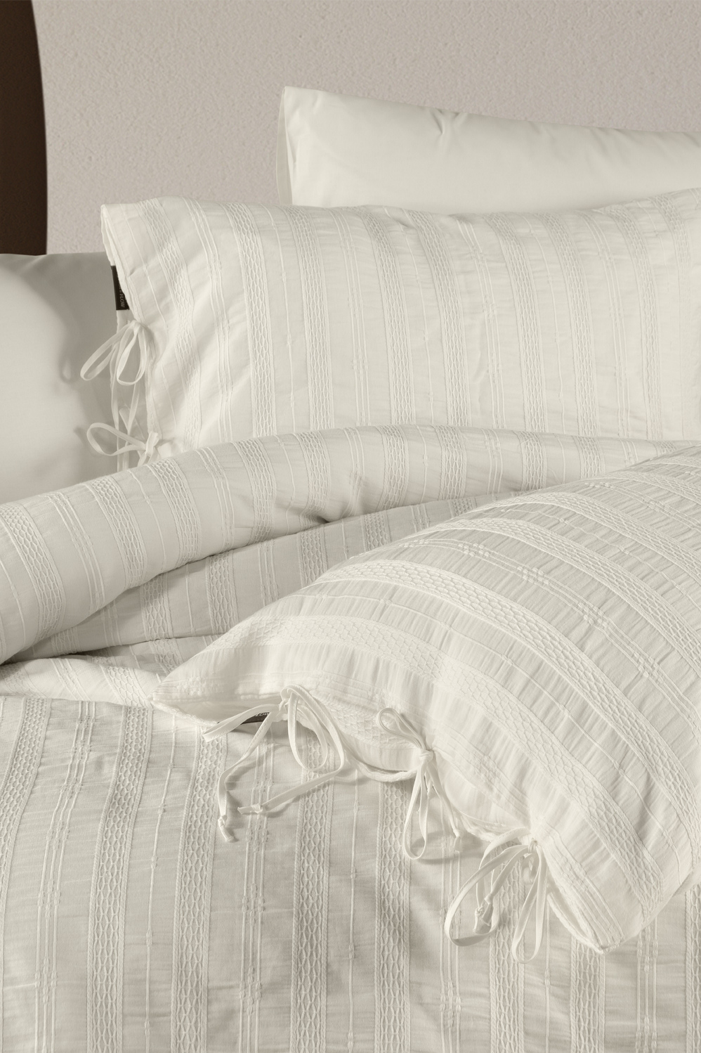 Ardus Krem Natural Cotton Nevresim Takımı