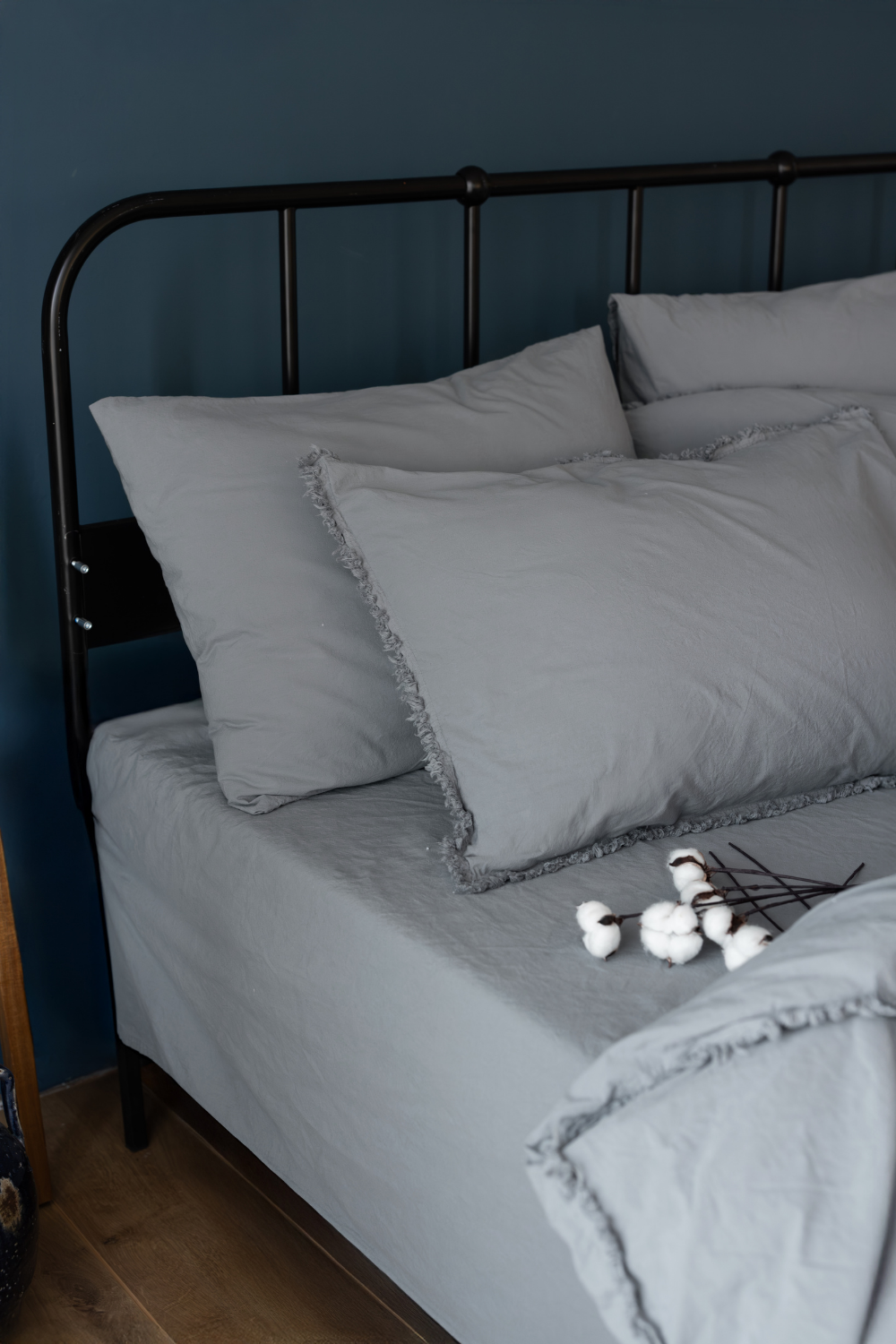 Polina Grey Nevresim Takımı