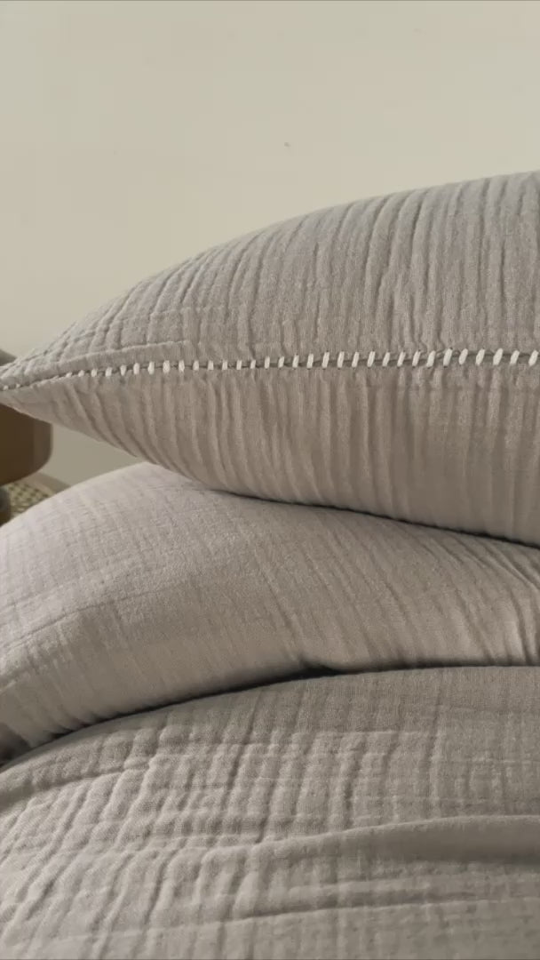 Henna Bej Muslin Cotton Nevresim Takımı